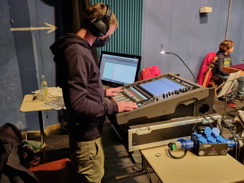 TONAUFNAHMEN FÜR DEN FILM